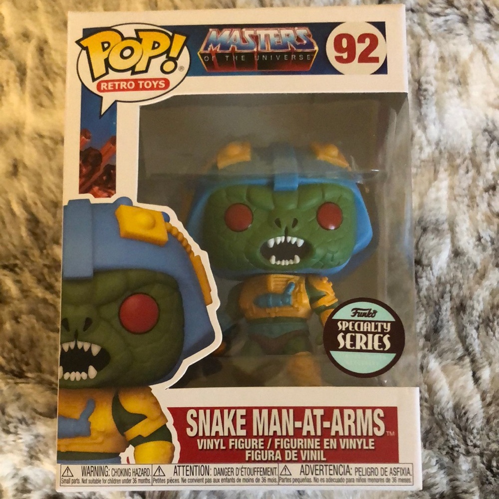 Funko Pop Snake Man-At-Arms Vinyl Figure